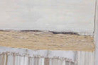 Cuadro Abstracto Textura Natural - #pino_y_jacaranda#