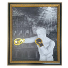 Cuadro Guerrero Clásico Dorado - #pino_y_jacaranda#