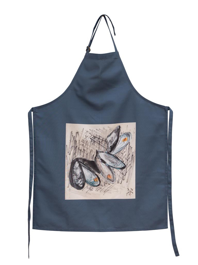 Delantal Mejillones - #pino_y_jacaranda#