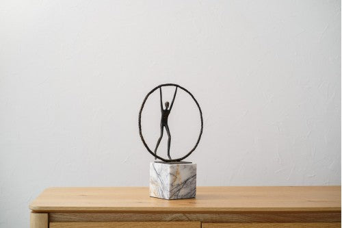 Escultura Círculo Vital - #pino_y_jacaranda#