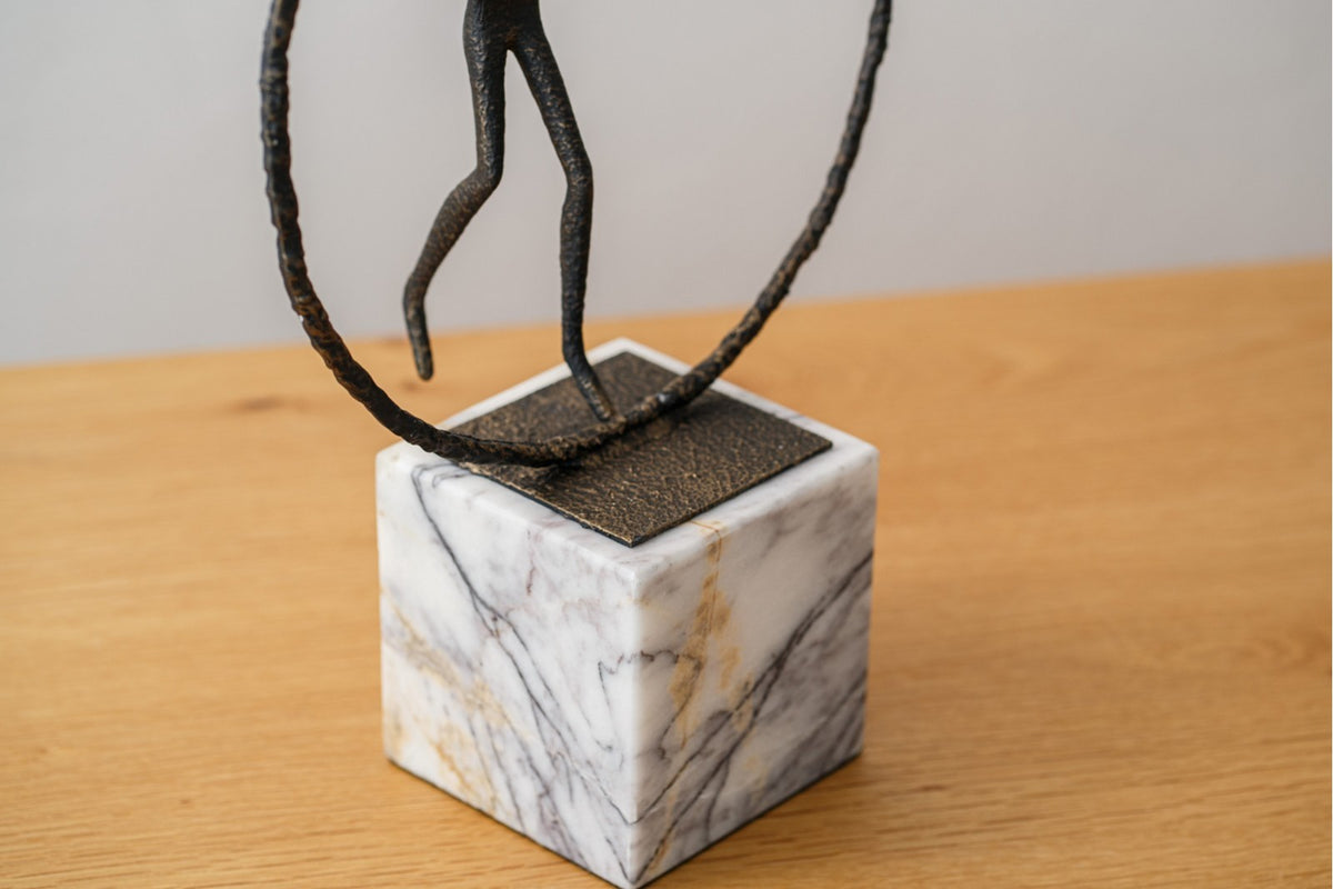 Escultura Círculo Vital - #pino_y_jacaranda#