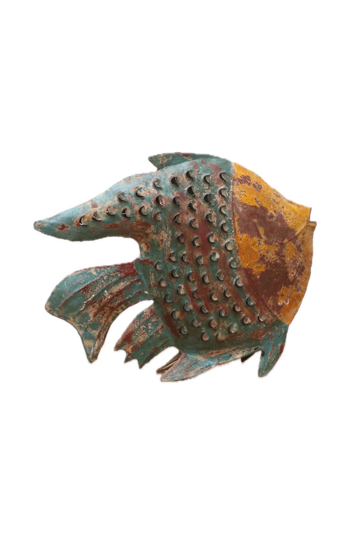 Pez de Hierro Antiguo Lennart - #pino_y_jacaranda#