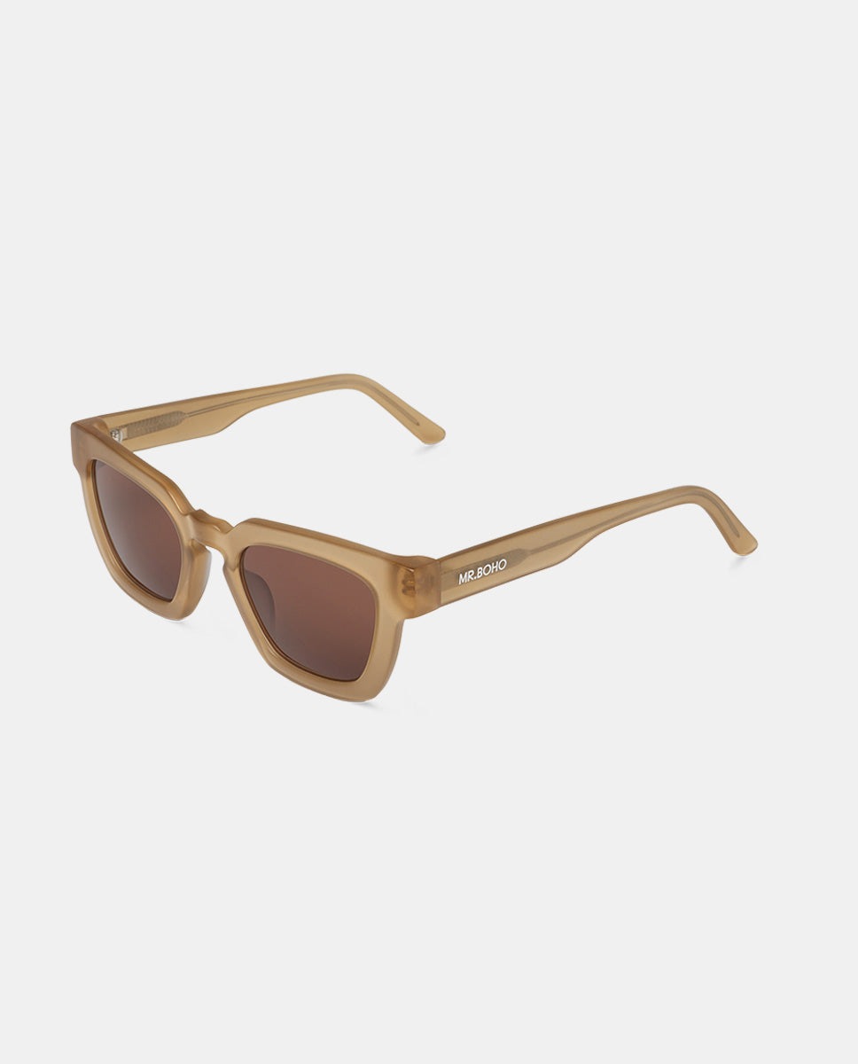 Gafas Mr. Boho Logan  Matte Sand - #pino_y_jacaranda#