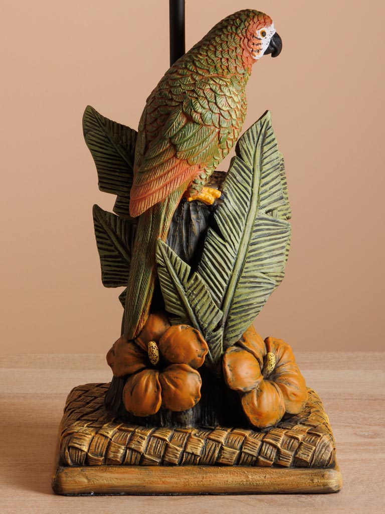 Lámpara de Sobremesa Loro Tropical - #pino_y_jacaranda#