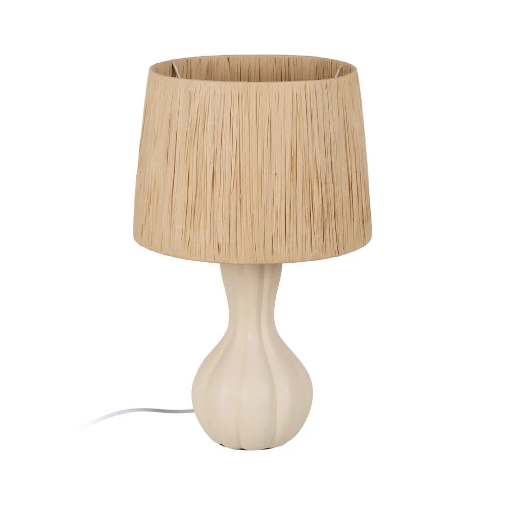 Lámpara de Sobremesa Sahara Natural - #pino_y_jacaranda#