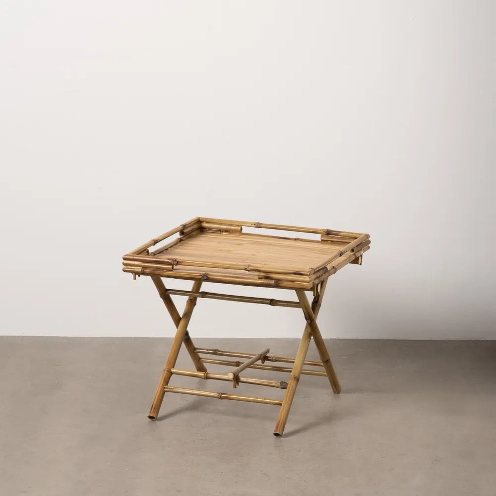 Mesa Auxiliar Bali Bambú - #pino_y_jacaranda#