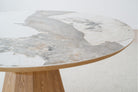 Mesa Comedor Etna Circular - #pino_y_jacaranda#