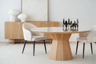 Mesa Comedor Etna Circular - #pino_y_jacaranda#