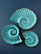 Plato de Aperitivo Redondo Shell - #pino_y_jacaranda#