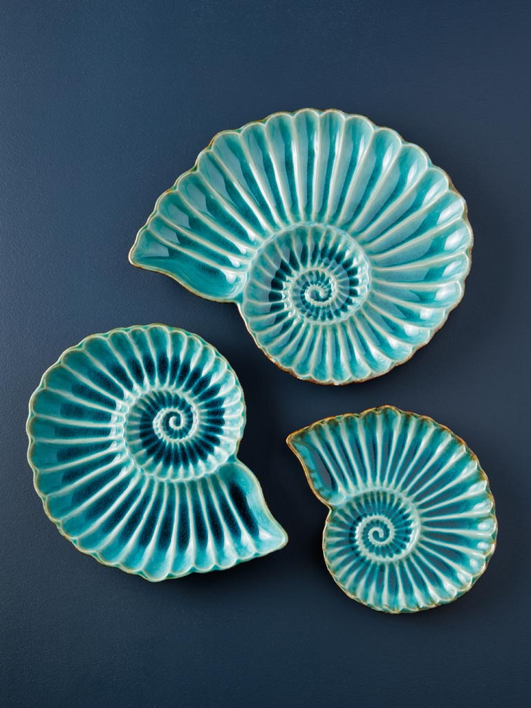 Plato de Aperitivo Redondo Shell - #pino_y_jacaranda#
