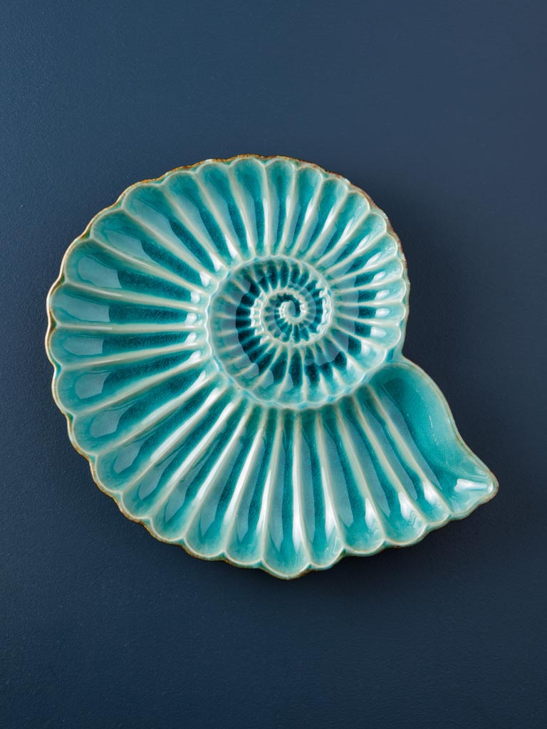 Plato de Aperitivo Redondo Shell - #pino_y_jacaranda#