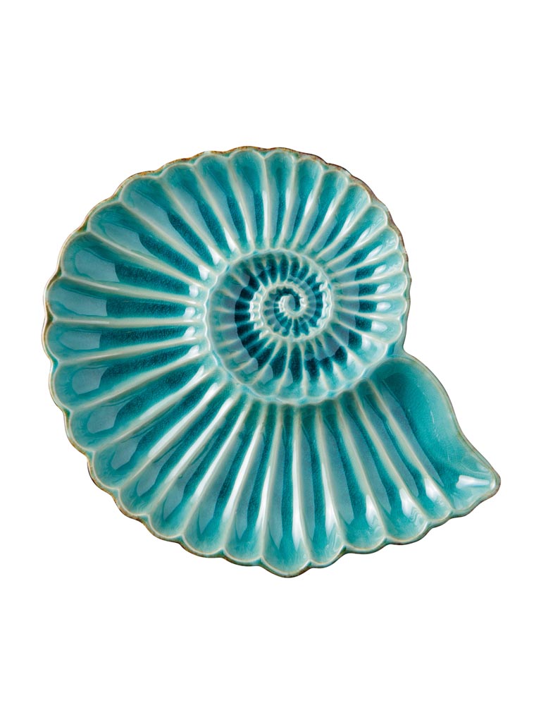 Plato de Aperitivo Redondo Shell - #pino_y_jacaranda#