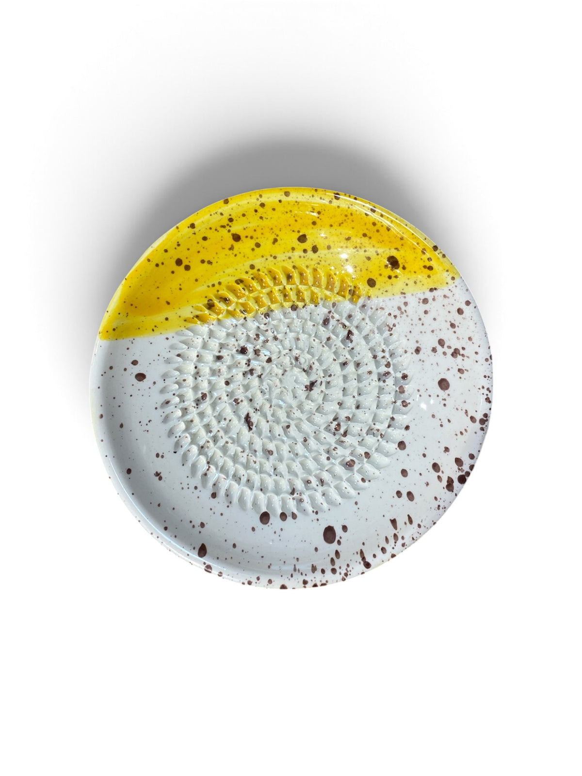 Plato Rallador de Cerámica Canela - #pino_y_jacaranda#