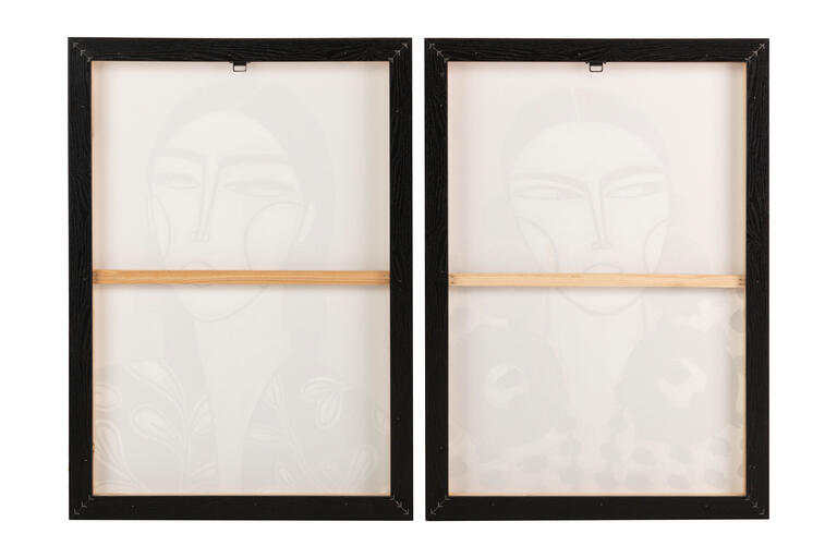 Set de Cuadros Mujeres Doradas - #pino_y_jacaranda#