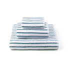 Juegos de Toallas Azul con Verde Lima - #pino_y_jacaranda#