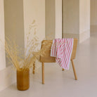Juegos de Toallas Rosa con Lima Roja - #pino_y_jacaranda#