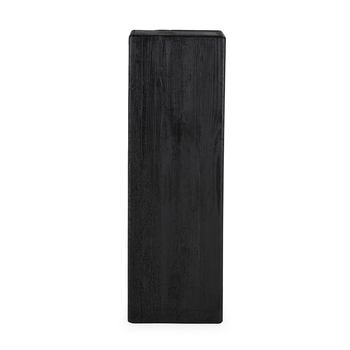Plinto de madera de pino recuperado Arenella