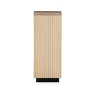 Plinto de madera y mármol Piacenza