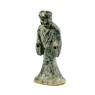 Figura de monje de pie de cerámica Hongqing