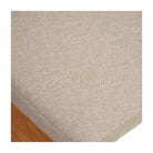 Sofá curvo de exterior de aluminio, cuerda y madera Potes