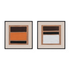 Set de 2 cuadros de lienzo Avvocata