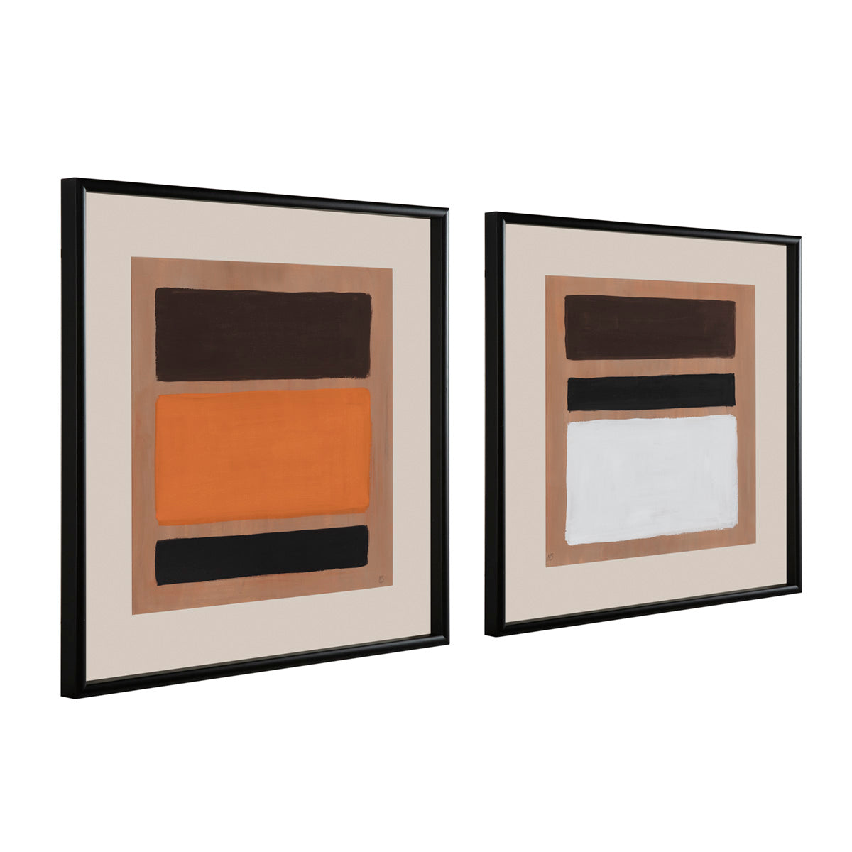 Set de 2 cuadros de lienzo Avvocata
