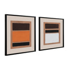 Set de 2 cuadros de lienzo Avvocata