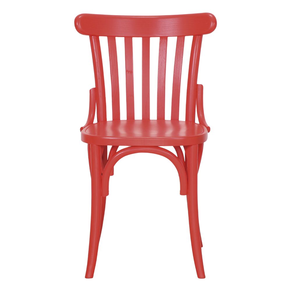 Set de 2 sillas de madera curvada Greta