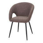 Set de 2 sillas tapizadas con patas de aguja Evelyn