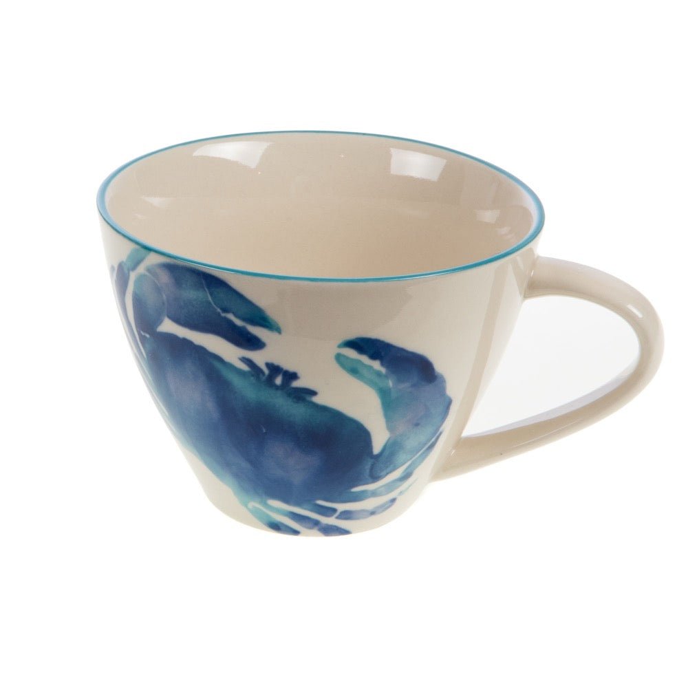Set de 2 Tazas de Desayuno Cangrejos - pino_y_jacaranda