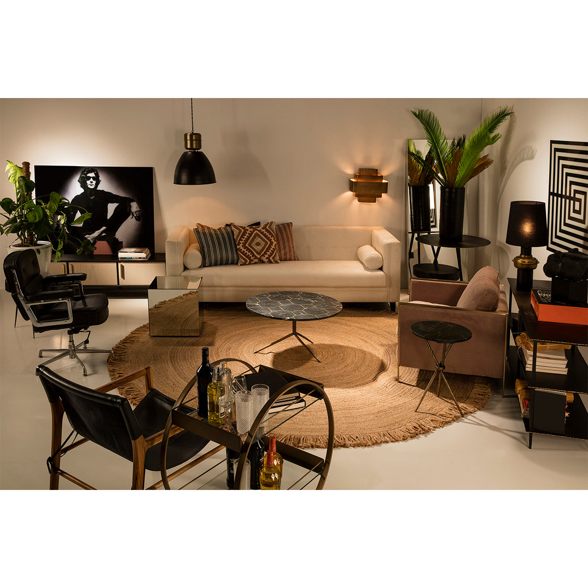 Set de 3 maceteros de gres Pantelleria