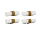 Set de 4 Servilleteros Anillo Natural - pino_y_jacaranda