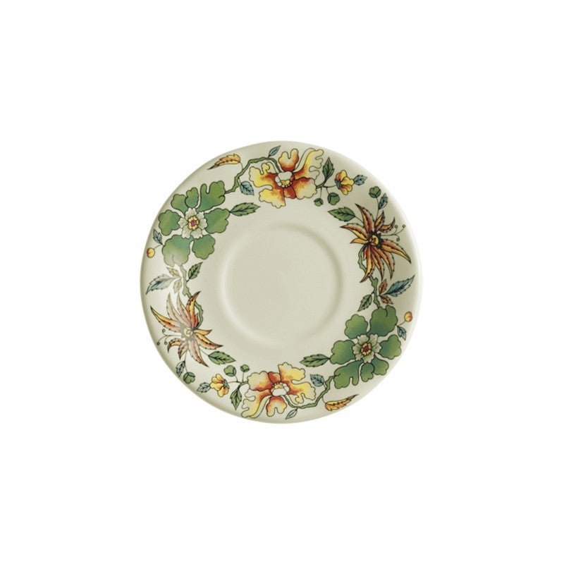 Set de 4 Tazas de Desayuno con Platillos La Cartuja Colección Bellavista - #pino_y_jacaranda#