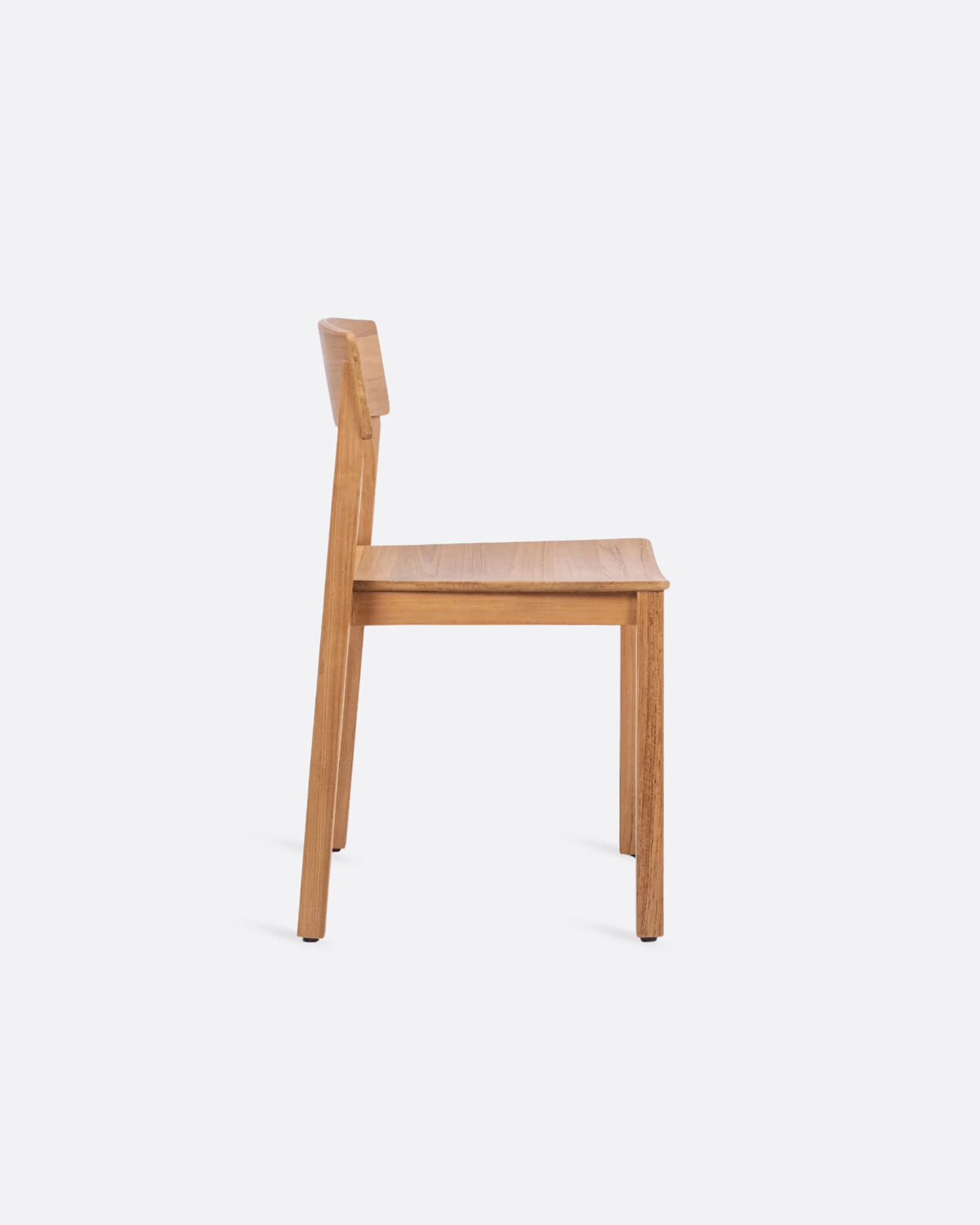 Silla apilable de teca Rawi Wa