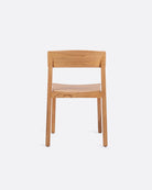 Silla apilable de teca Rawi Wa