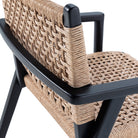 Silla de exterior de teca Cormano
