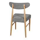 Silla de fresno tapizada Amedeo
