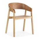 Silla de madera de roble Cerveteri