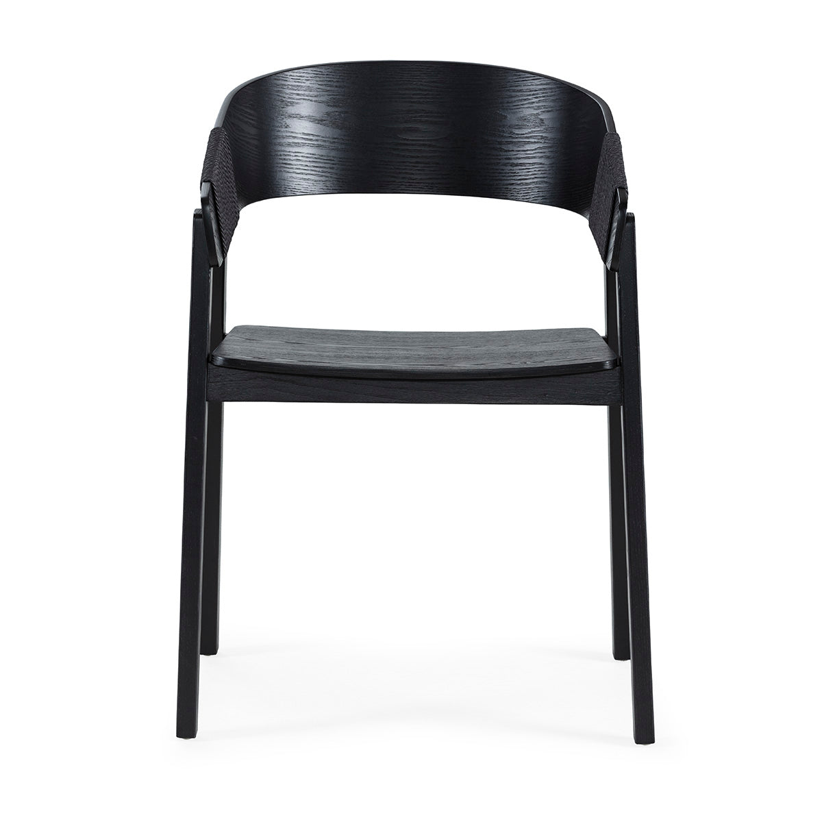 Silla de madera de roble Cerveteri