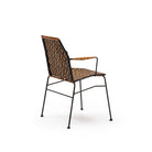 Silla de mimbre y metal Bailén
