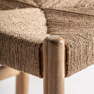 Silla de teca y cáñamo Lopud