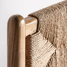 Silla de teca y cáñamo Lopud