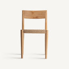 Silla de teca y cuerda Šipan