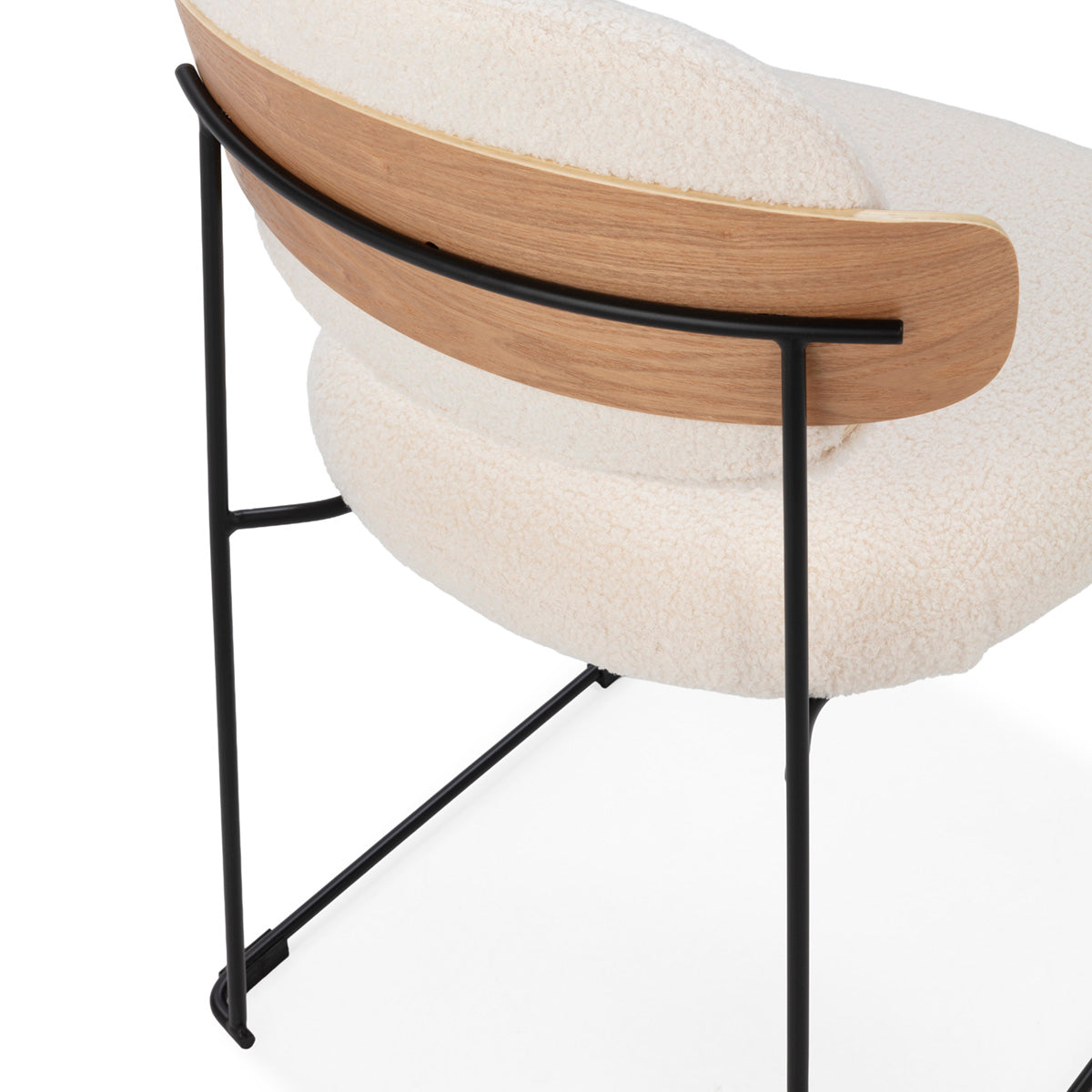 Silla de tela y metal Chipiona