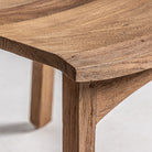 Silla plegable de teca reciclada Orebić