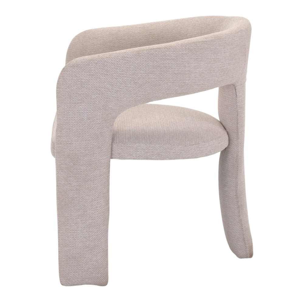 Silla tapizada con brazos Eloisa