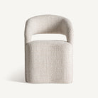 Silla tapizada crema Alpuente