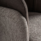Silla tapizada gris Tirant