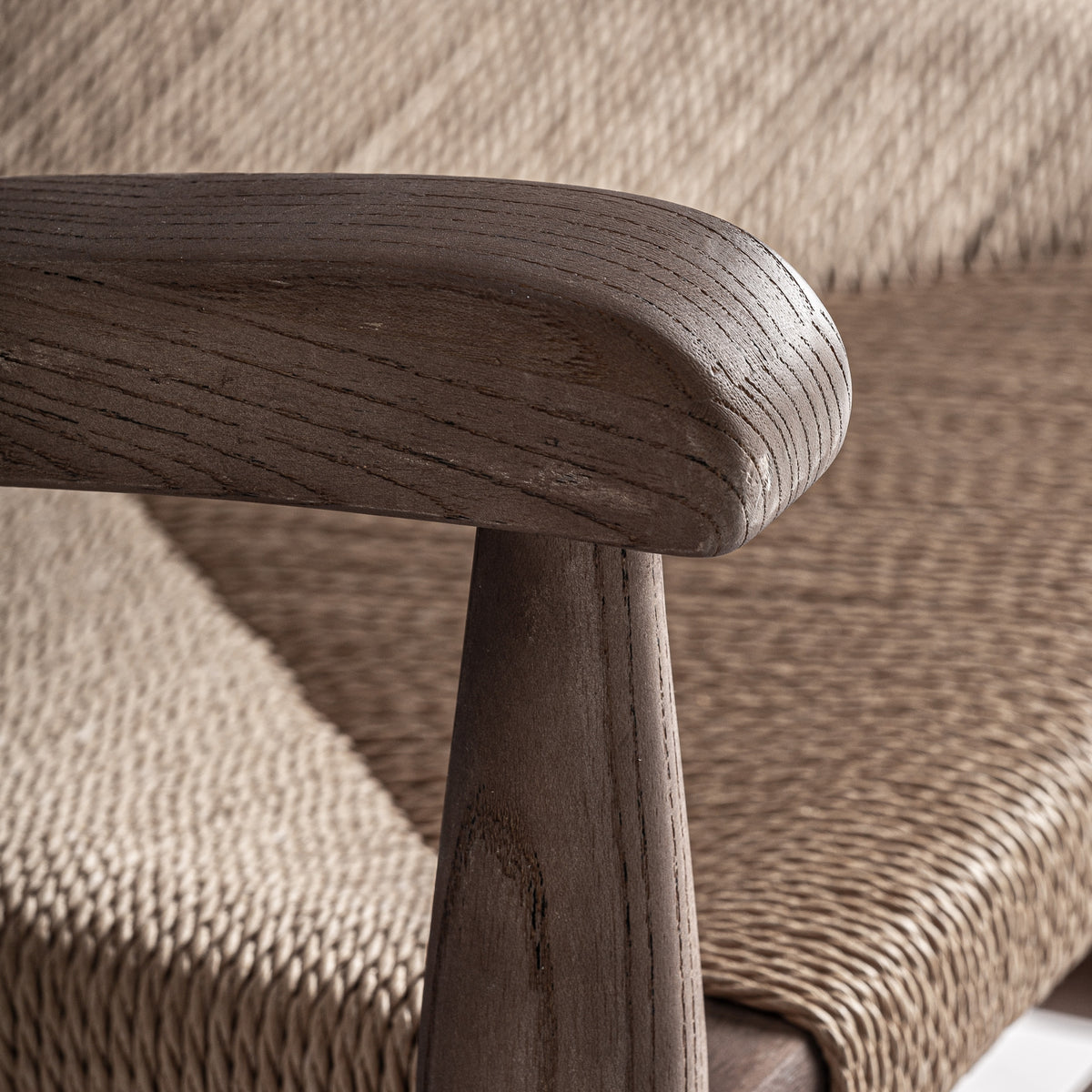 Sillón de caucho y cuerda Es Cavallet