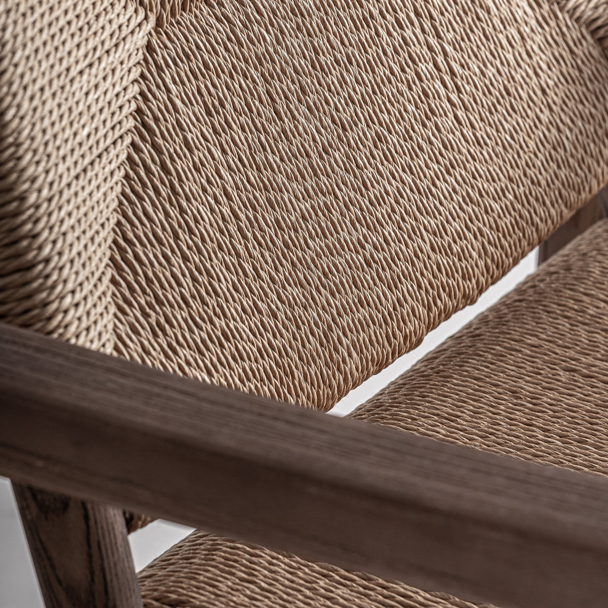 Sillón de caucho y cuerda Es Cavallet